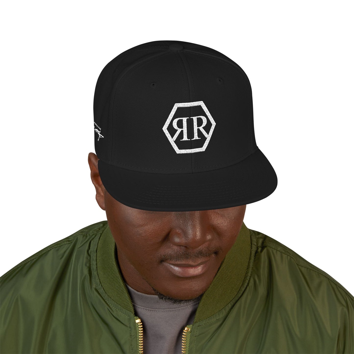 Embroidered Snapback Hat