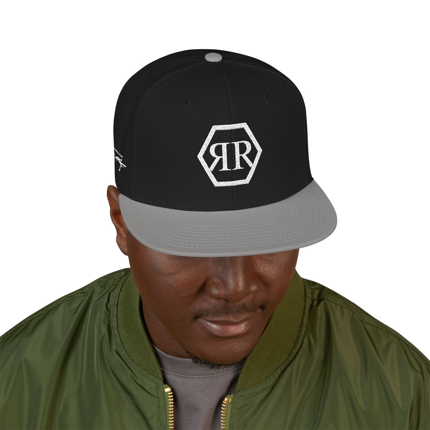 Embroidered Snapback Hat